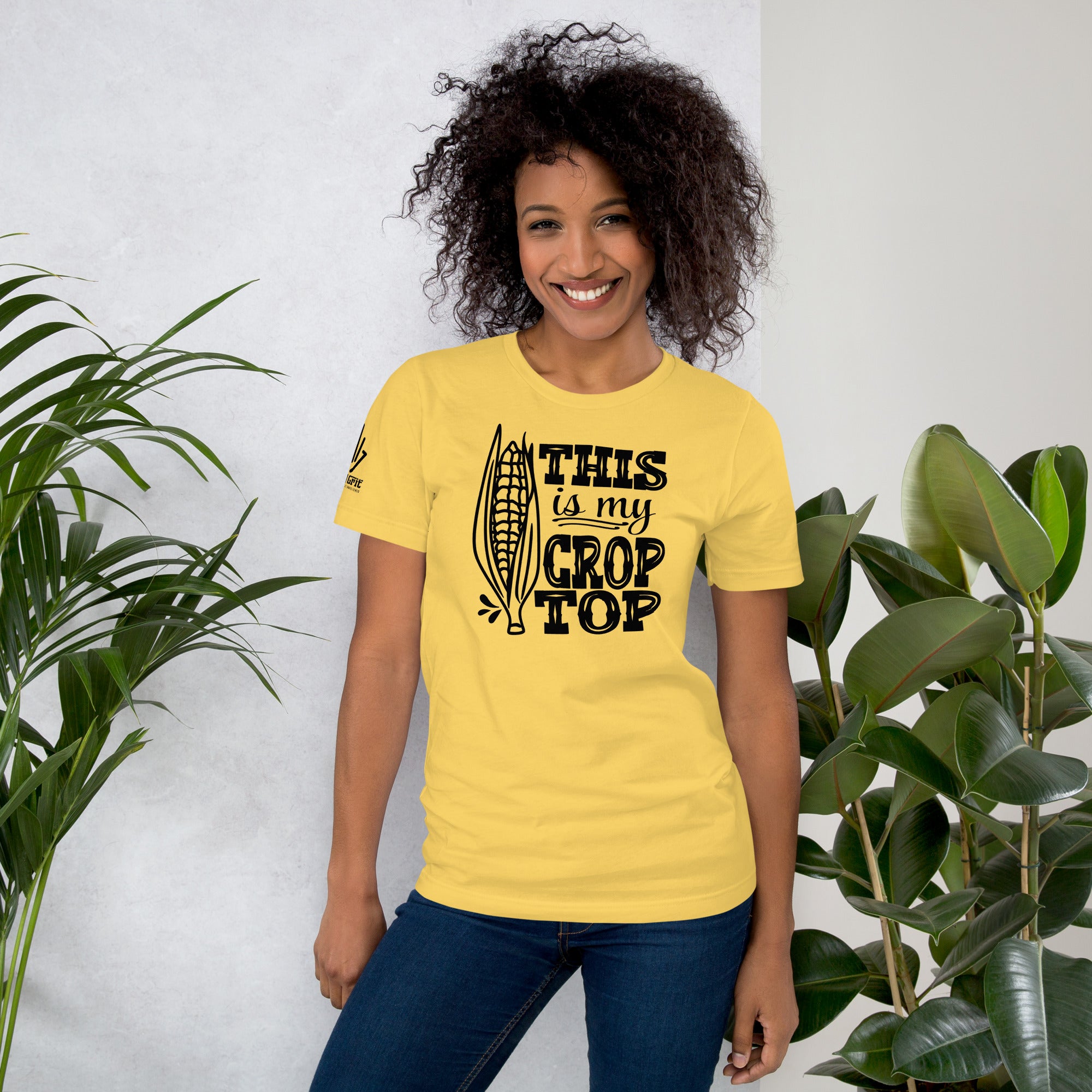 Graphic tee for gardening fans with a sarcastic joke

