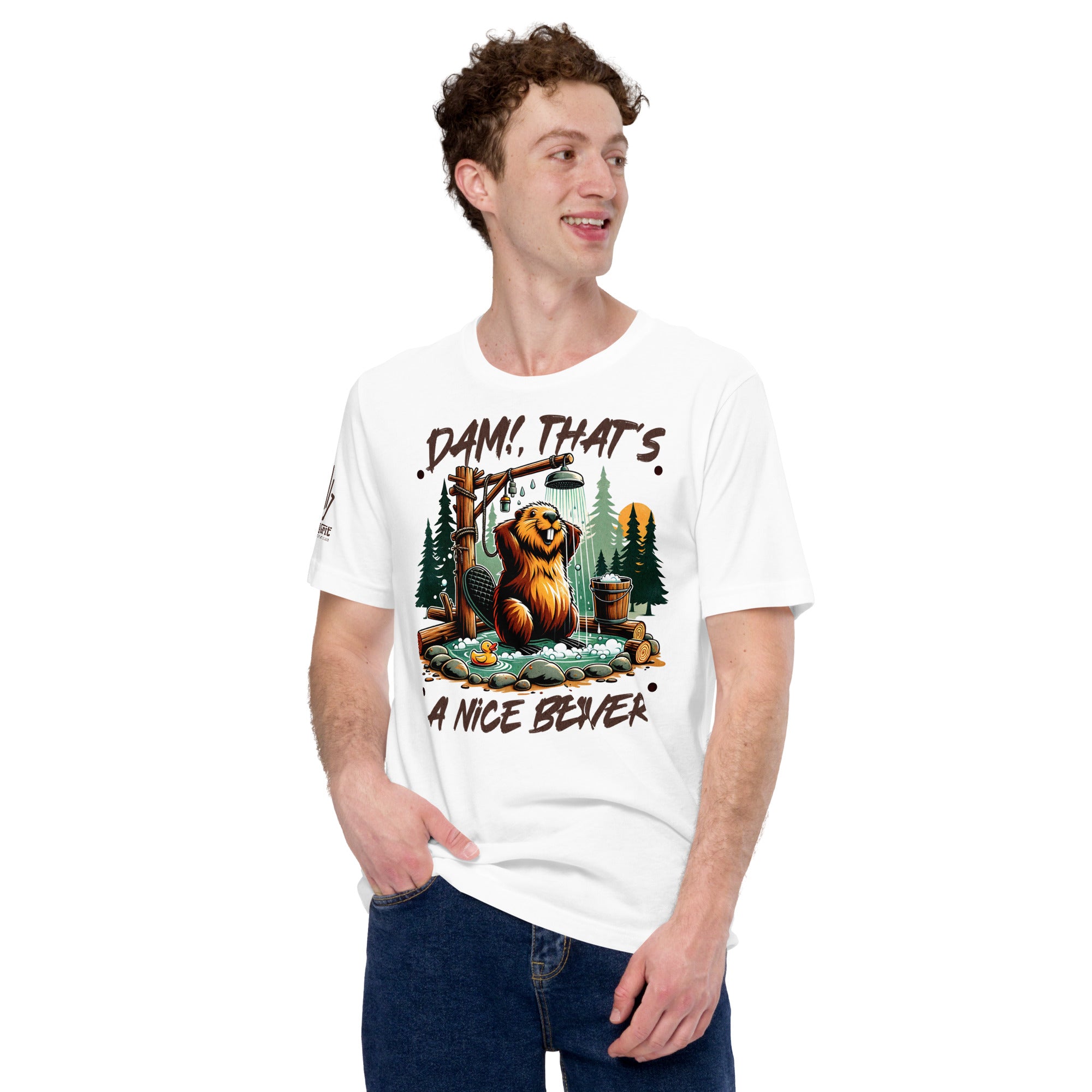 Inappropriate funny shirt with wildlife pun