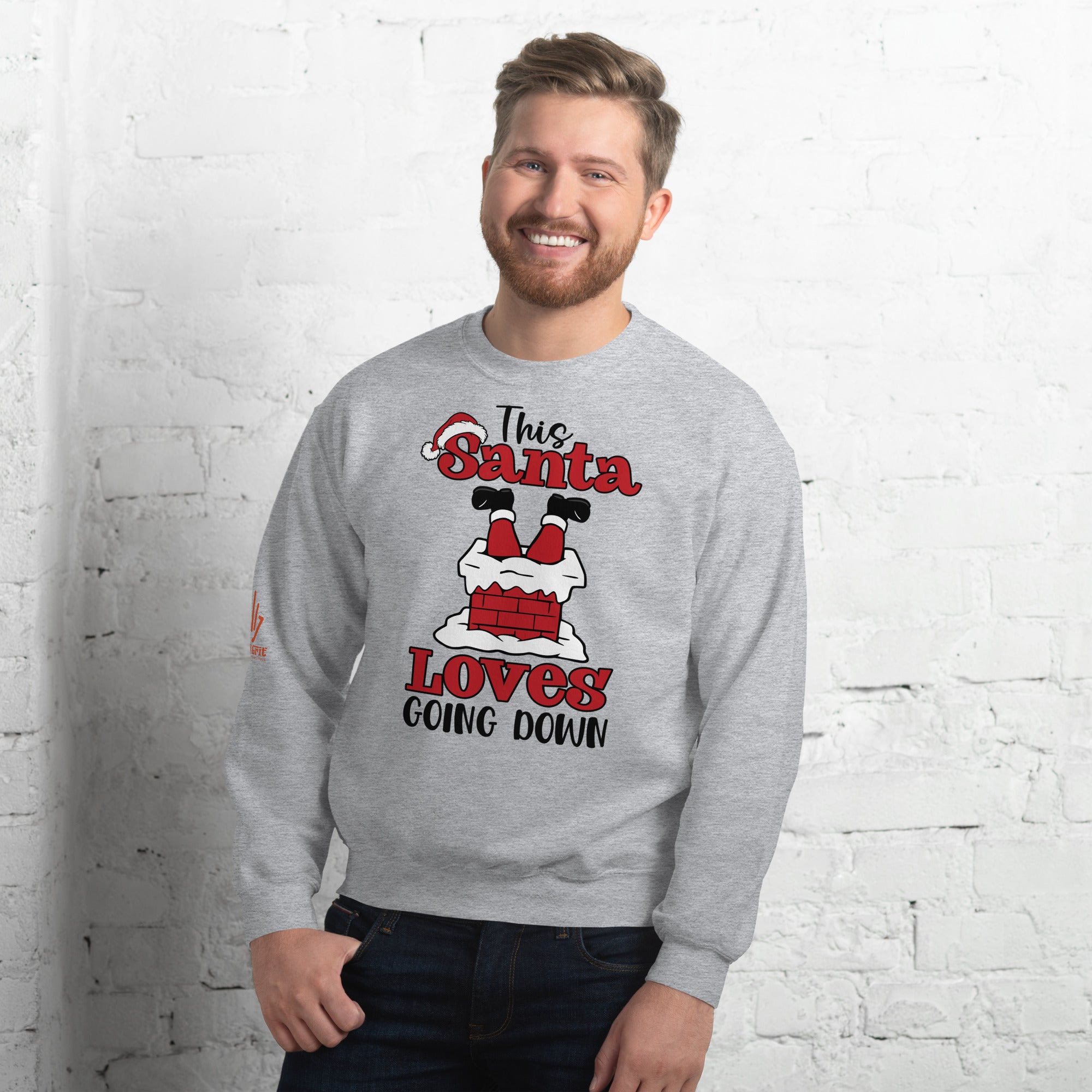 This Santa Loves Going Down Sweatshirt