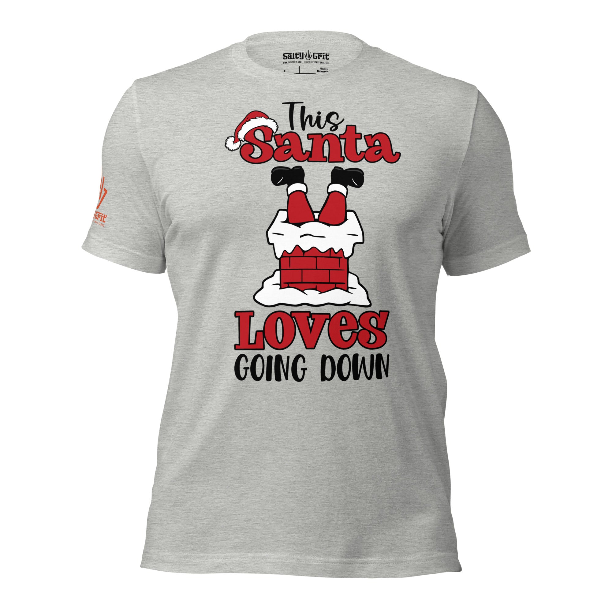 This Santa Loves Going Down Shirt