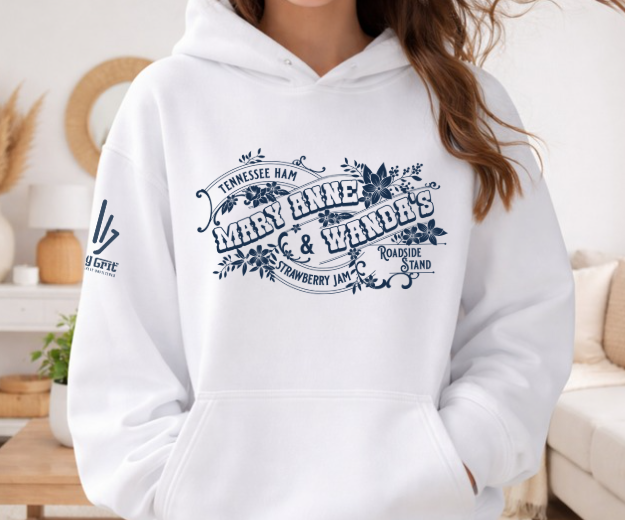 Maryanne and Wanda Goodbye Earl inspired graphic hoodie