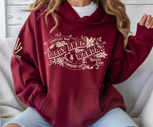 Maryanne and Wanda roadside stand funny graphic hoodie