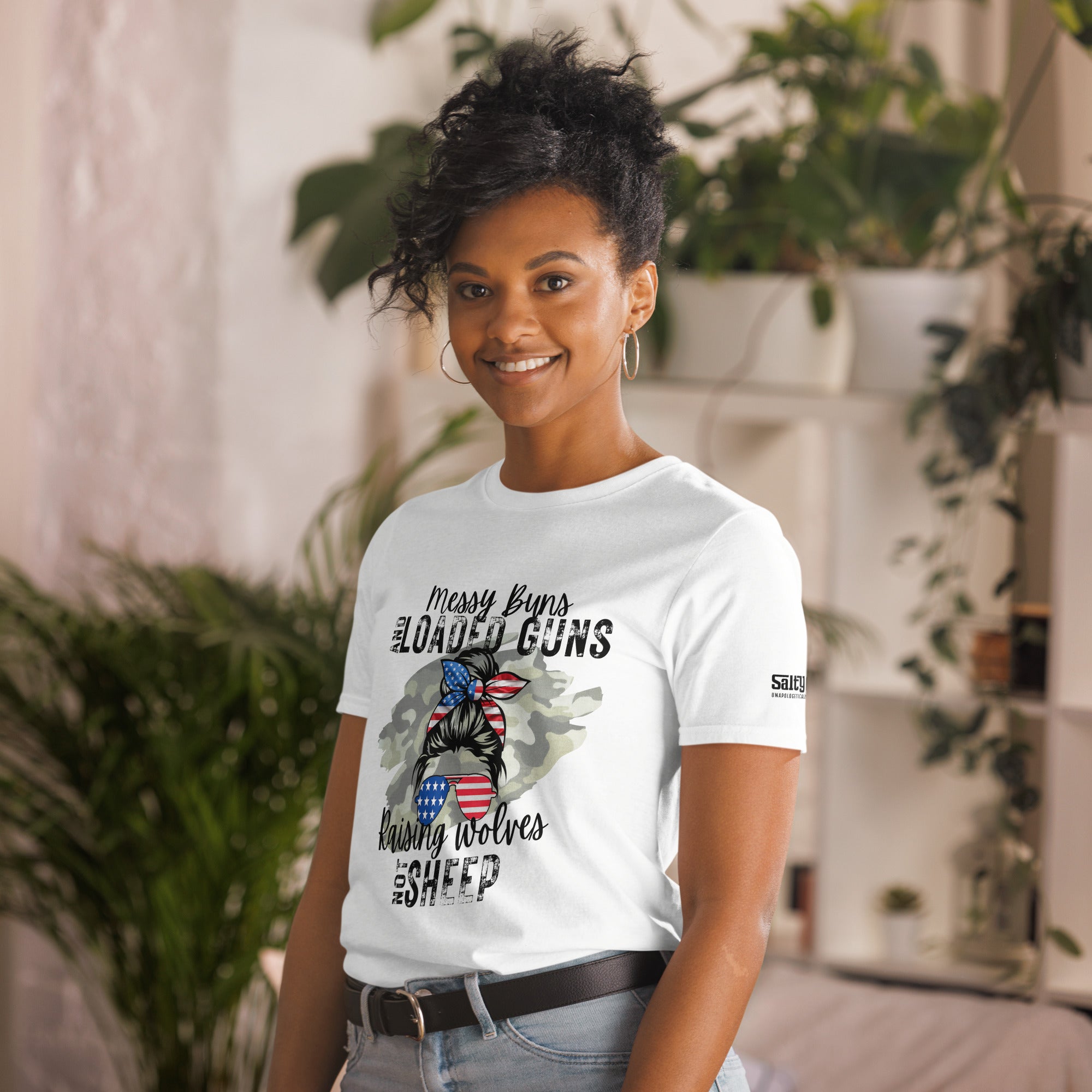 Messy Buns & Loaded Guns T-Shirt