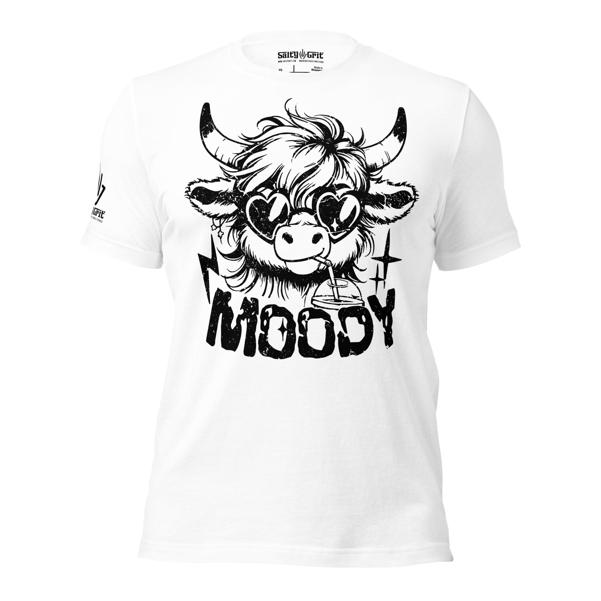 Moody coffee lover sarcastic humor shirt