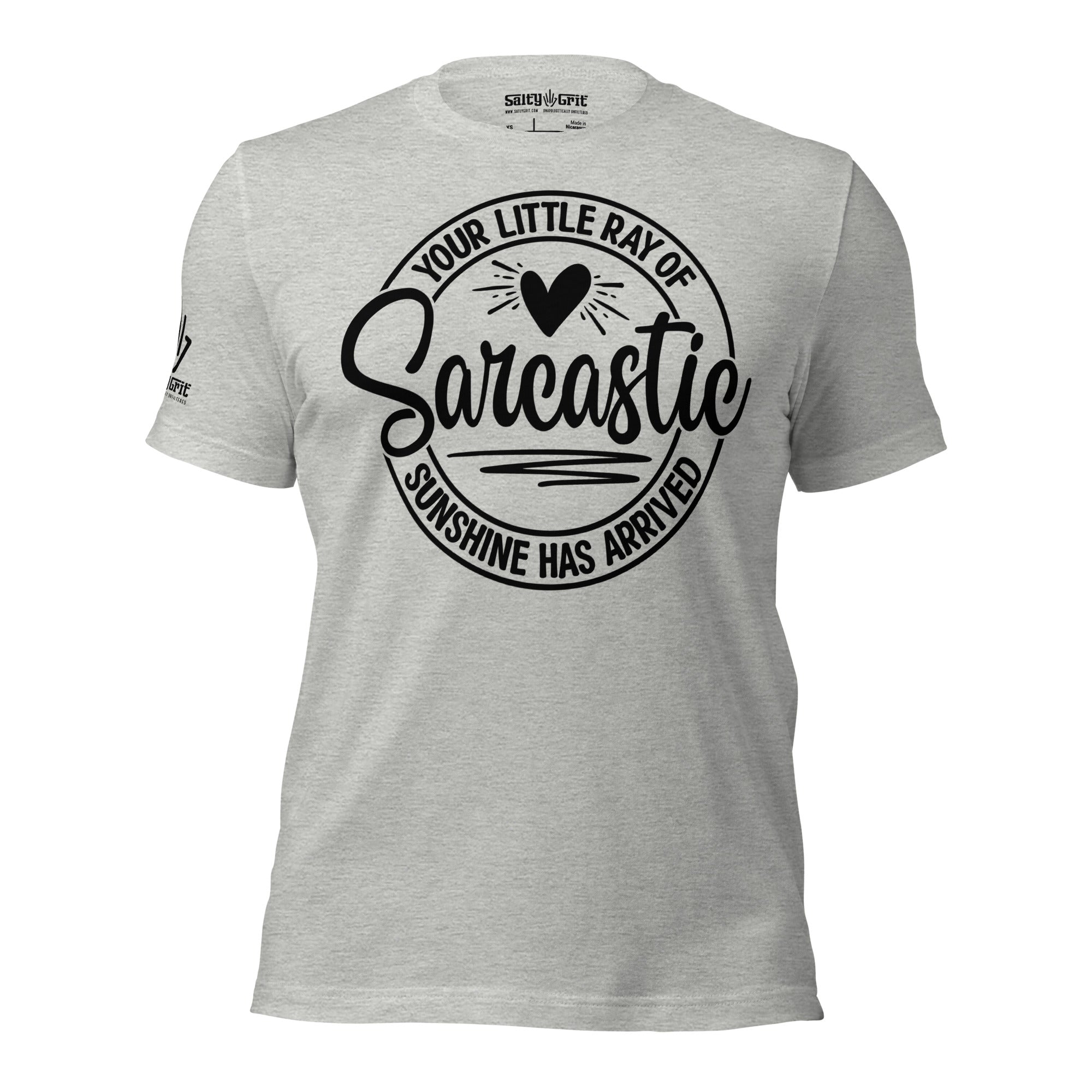 Offensive humor shirt with sarcastic sunshine phrase