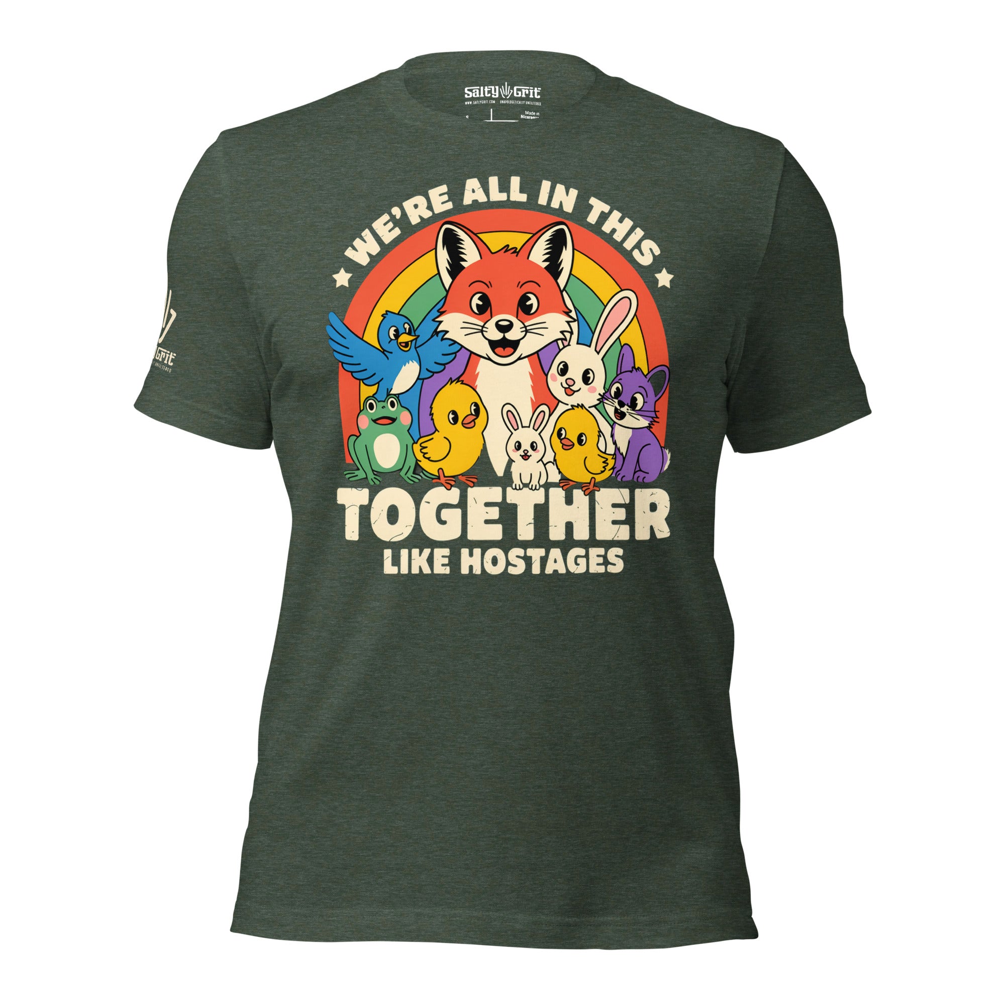 Sarcastic office worker t-shirt with humorous team design