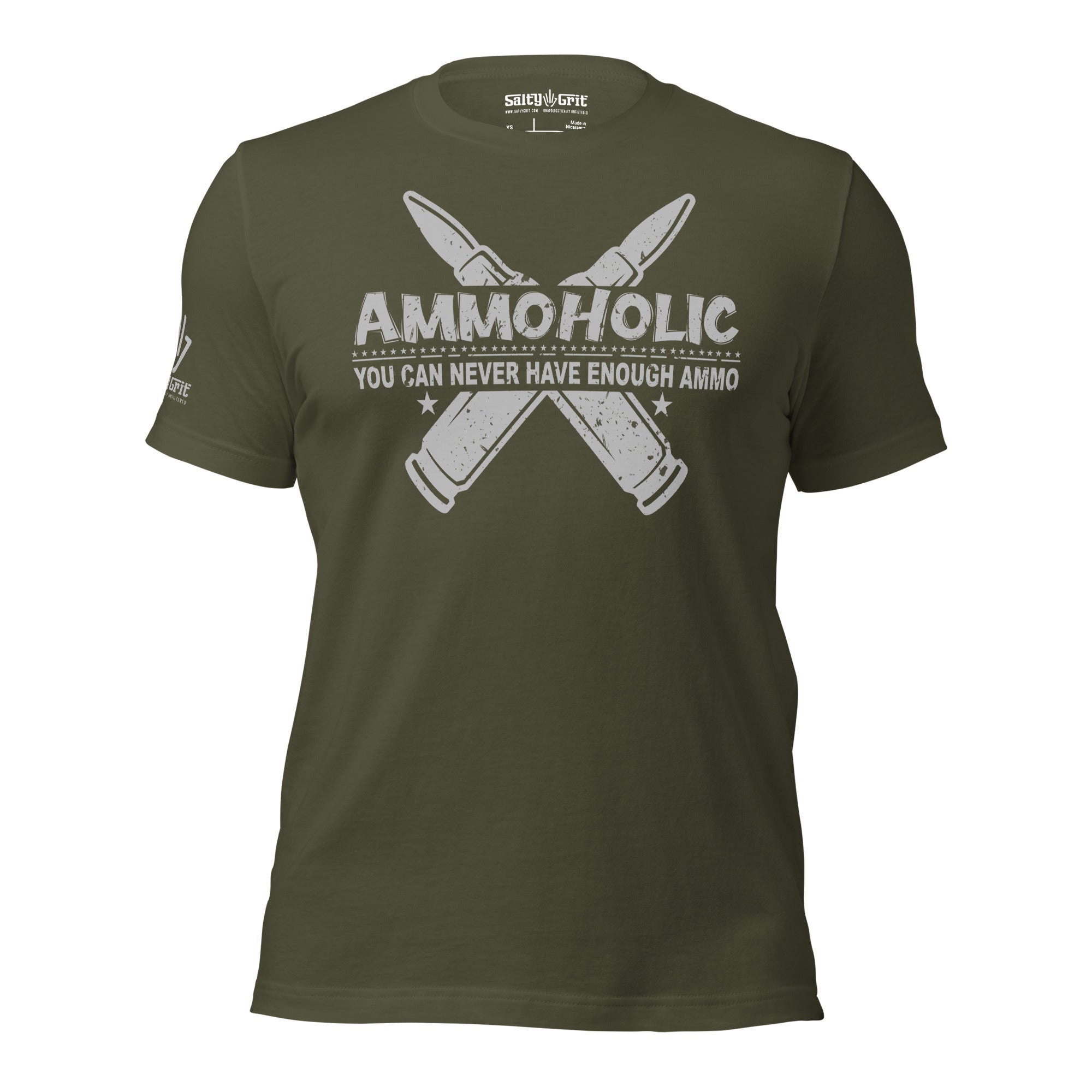 Funny Ammoholic shirt gift for gun owners and patriots