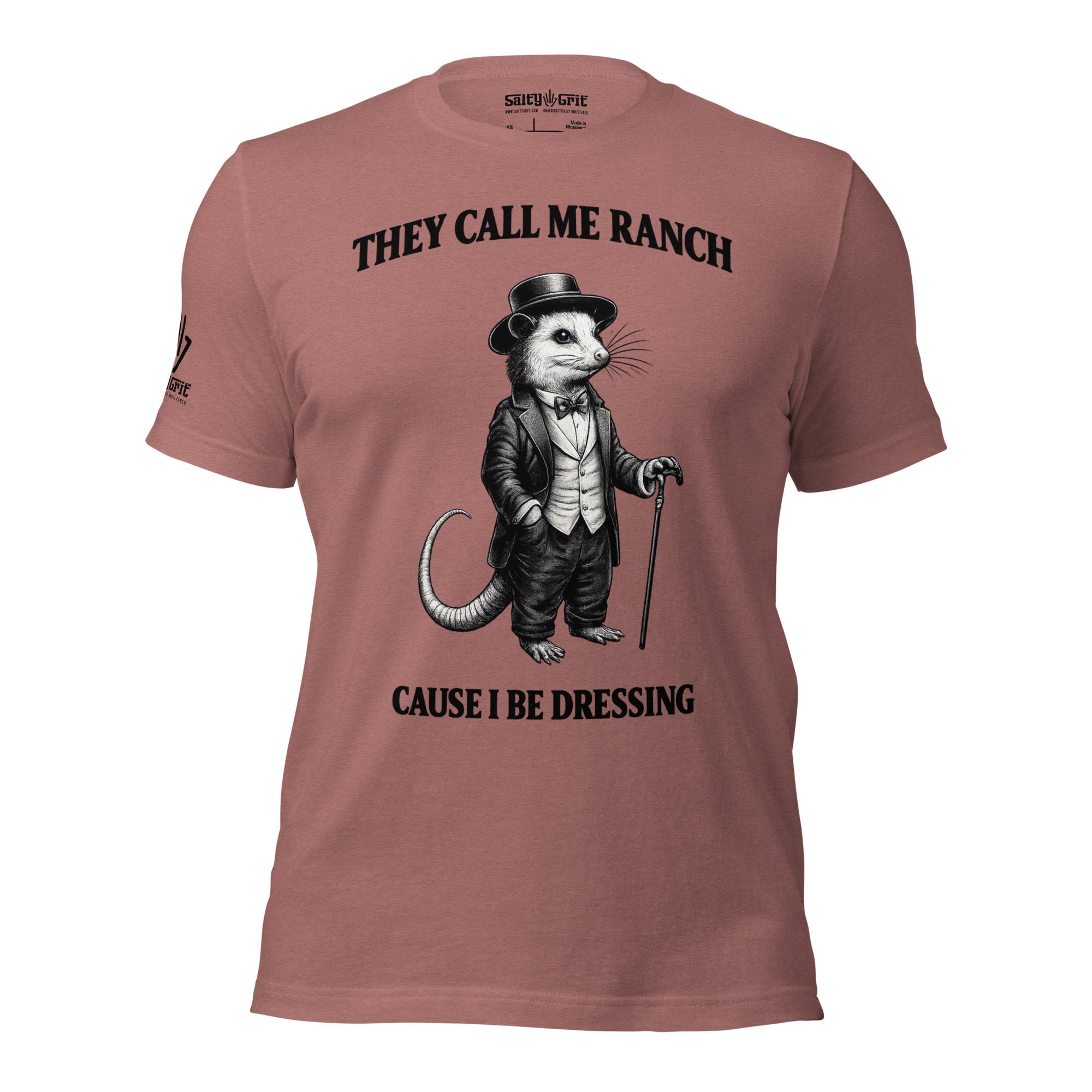 Funny gift shirt for ranch lovers featuring a mouse in a tuxedo