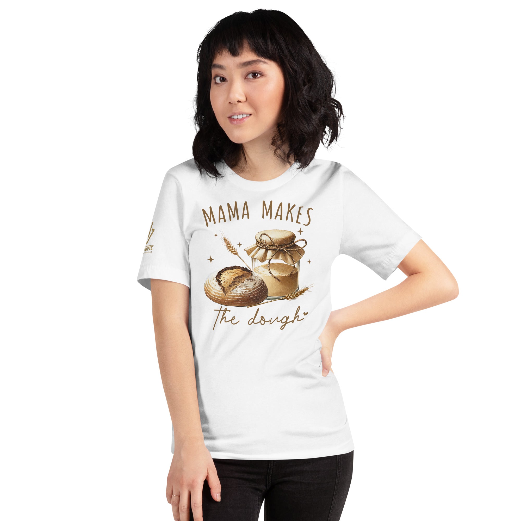Sarcastic shirt for bread bakers with pun on making money and sourdough
