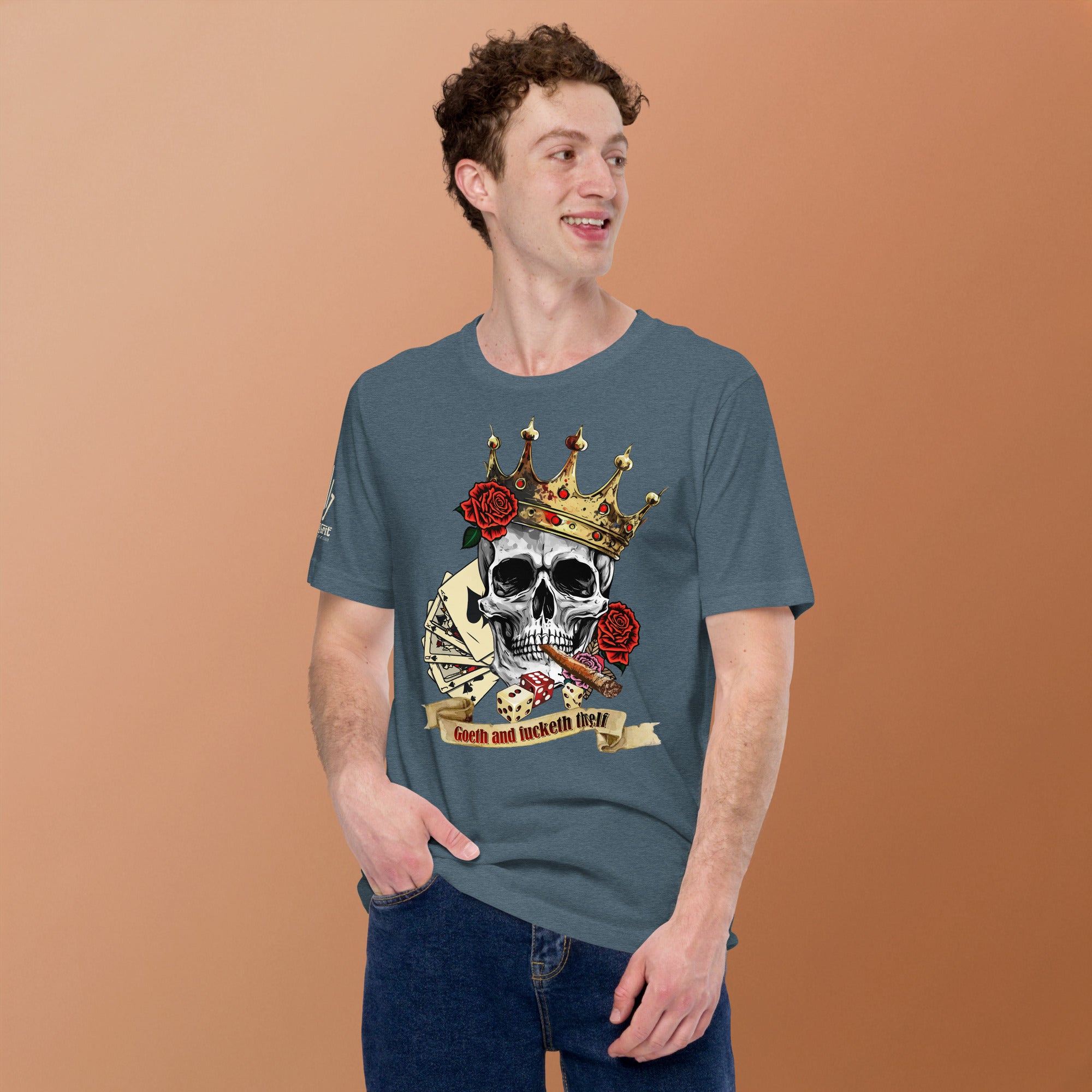 Sarcastic graphic tee Goeth and Fucketh Thyself