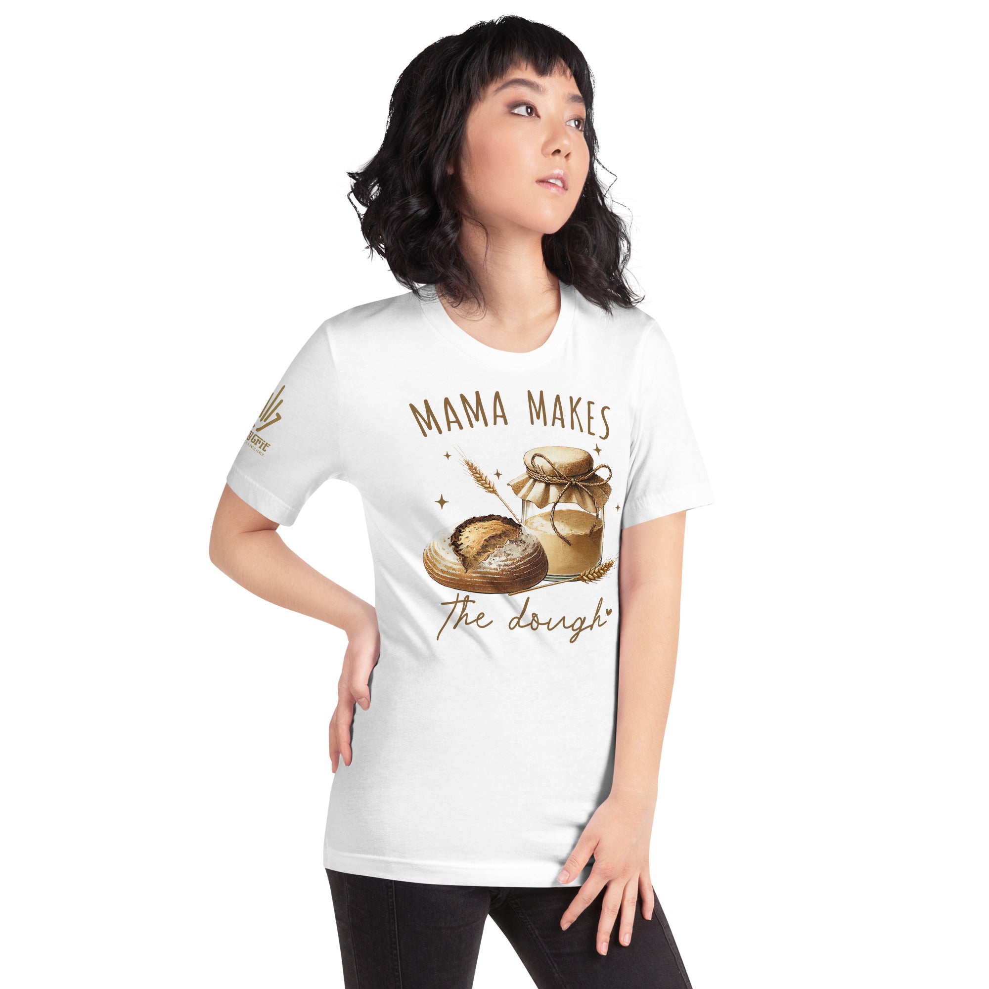 Sarcastic t-shirt combining money-making and bread-baking humor