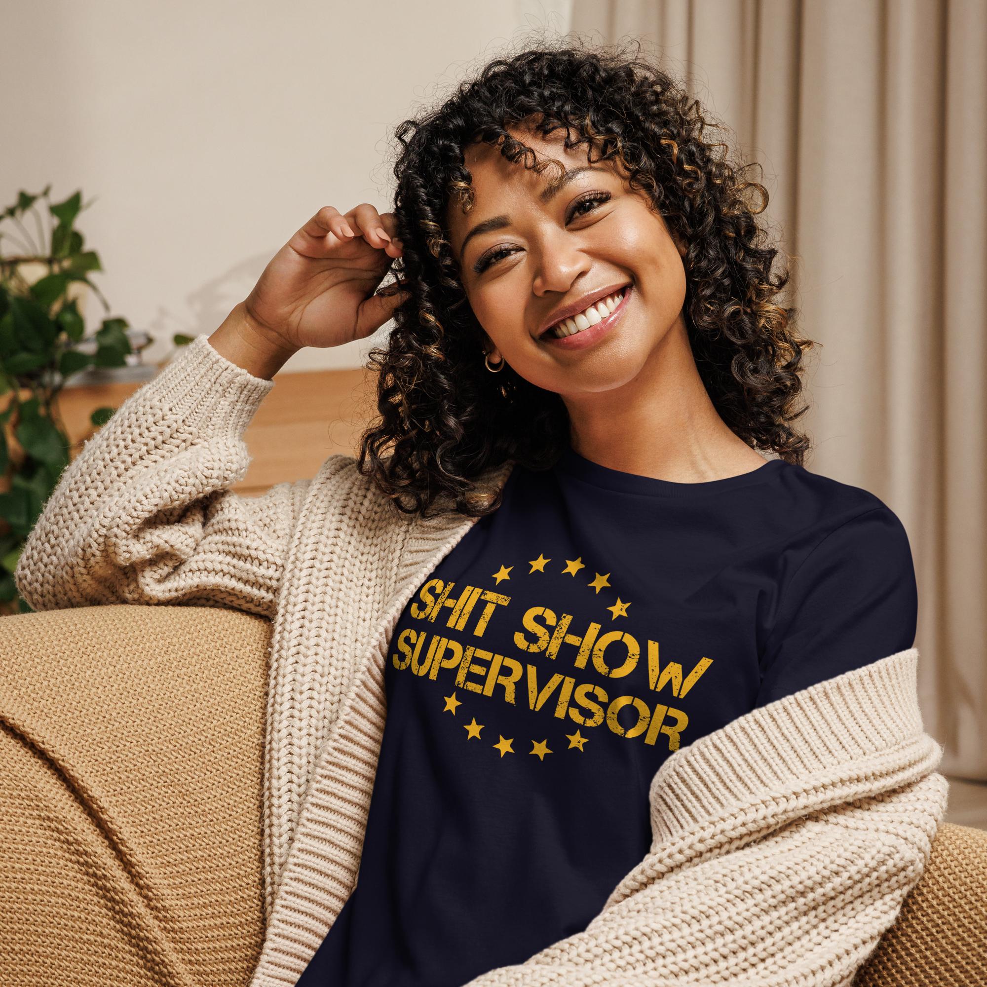 Shit Show Supervisor T-Shirt - Women's Fit