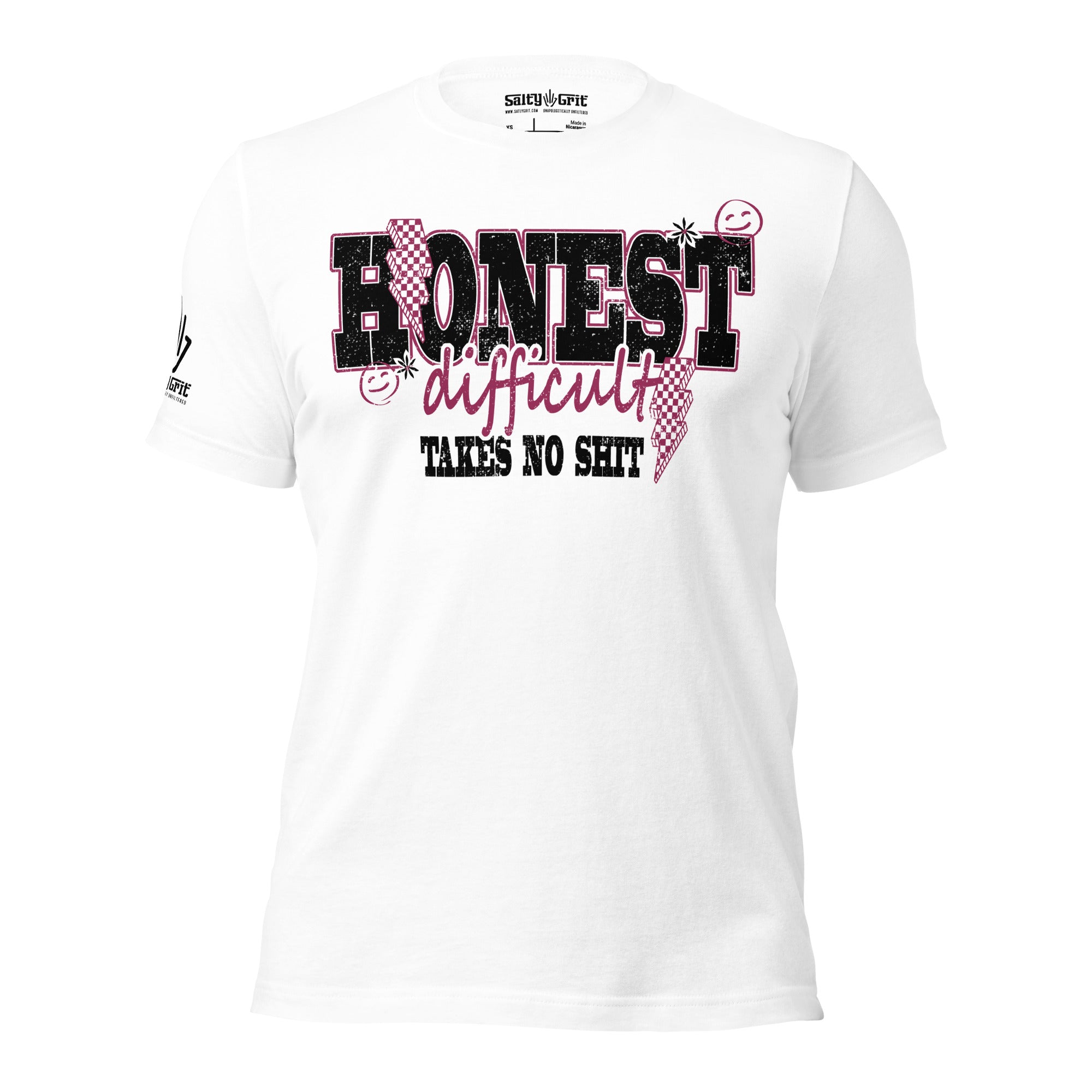 Sarcastic t-shirt with bold offensive humor