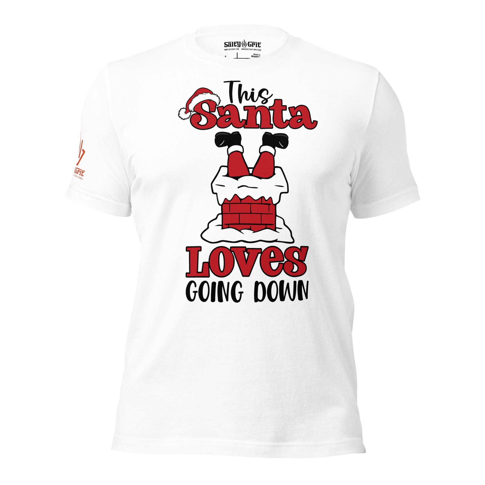 This Santa Loves Going Down Shirt