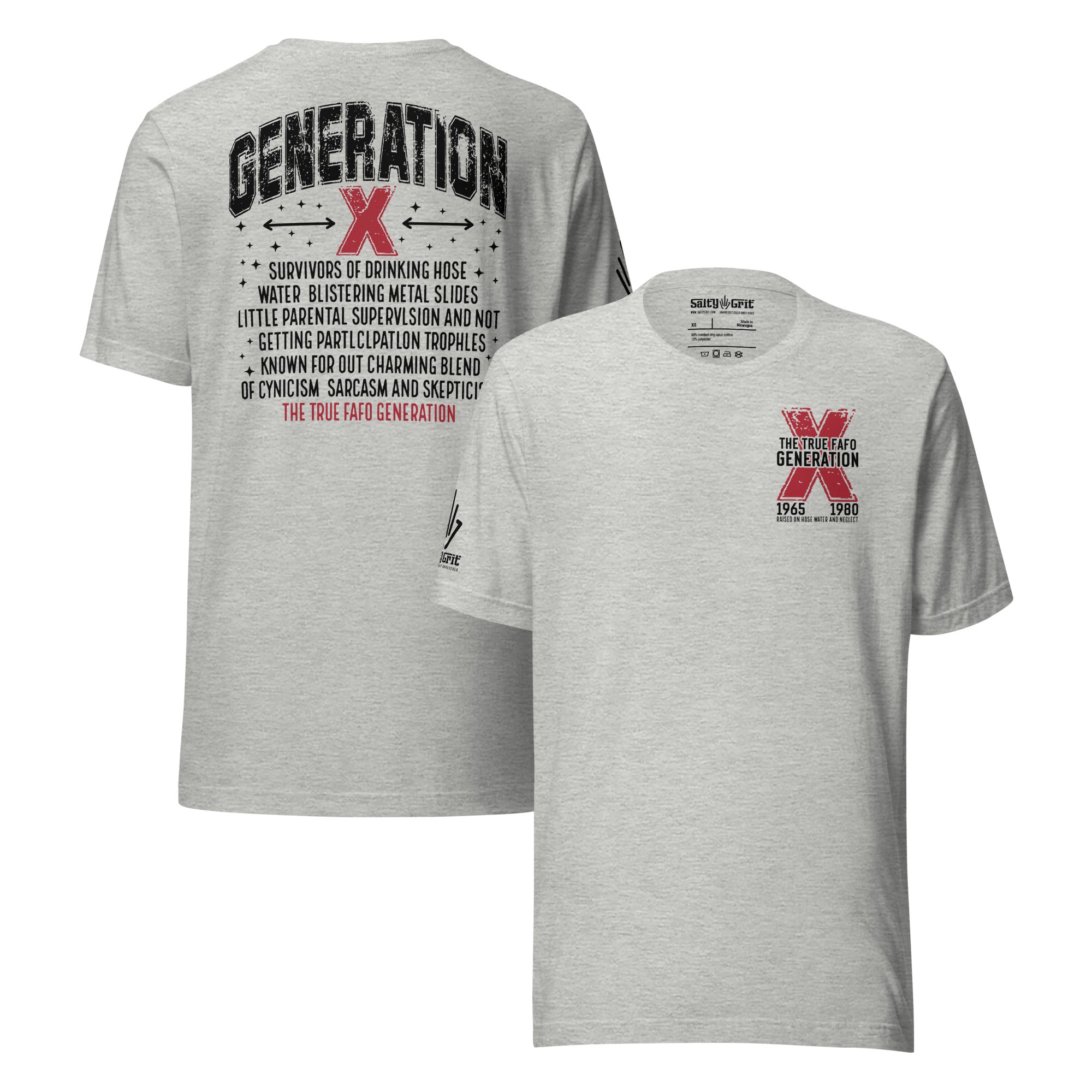 Sarcastic t-shirt for Gen X with FAFO generation quote