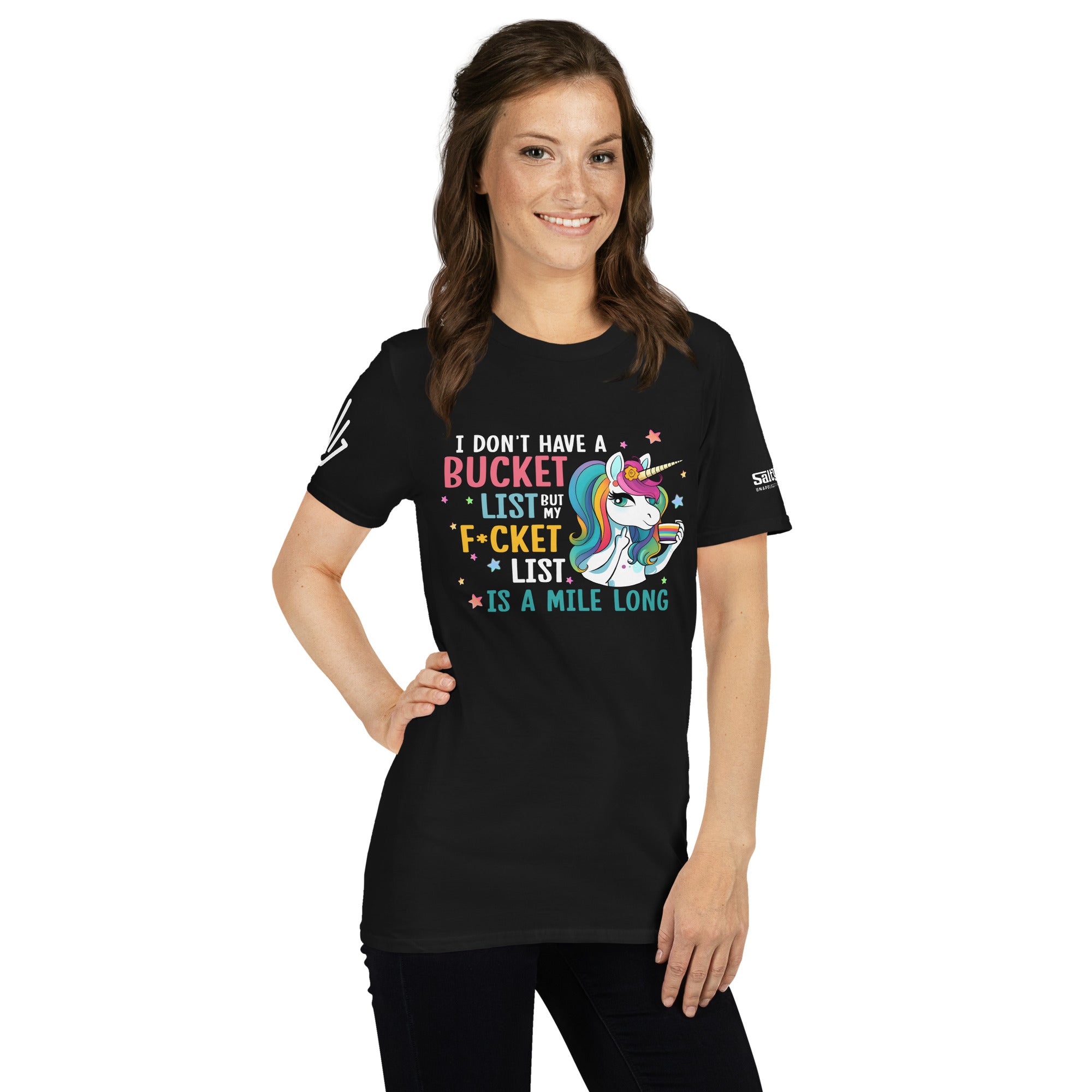 Unicorn F*cket List T-Shirt - Boyfriend Fit