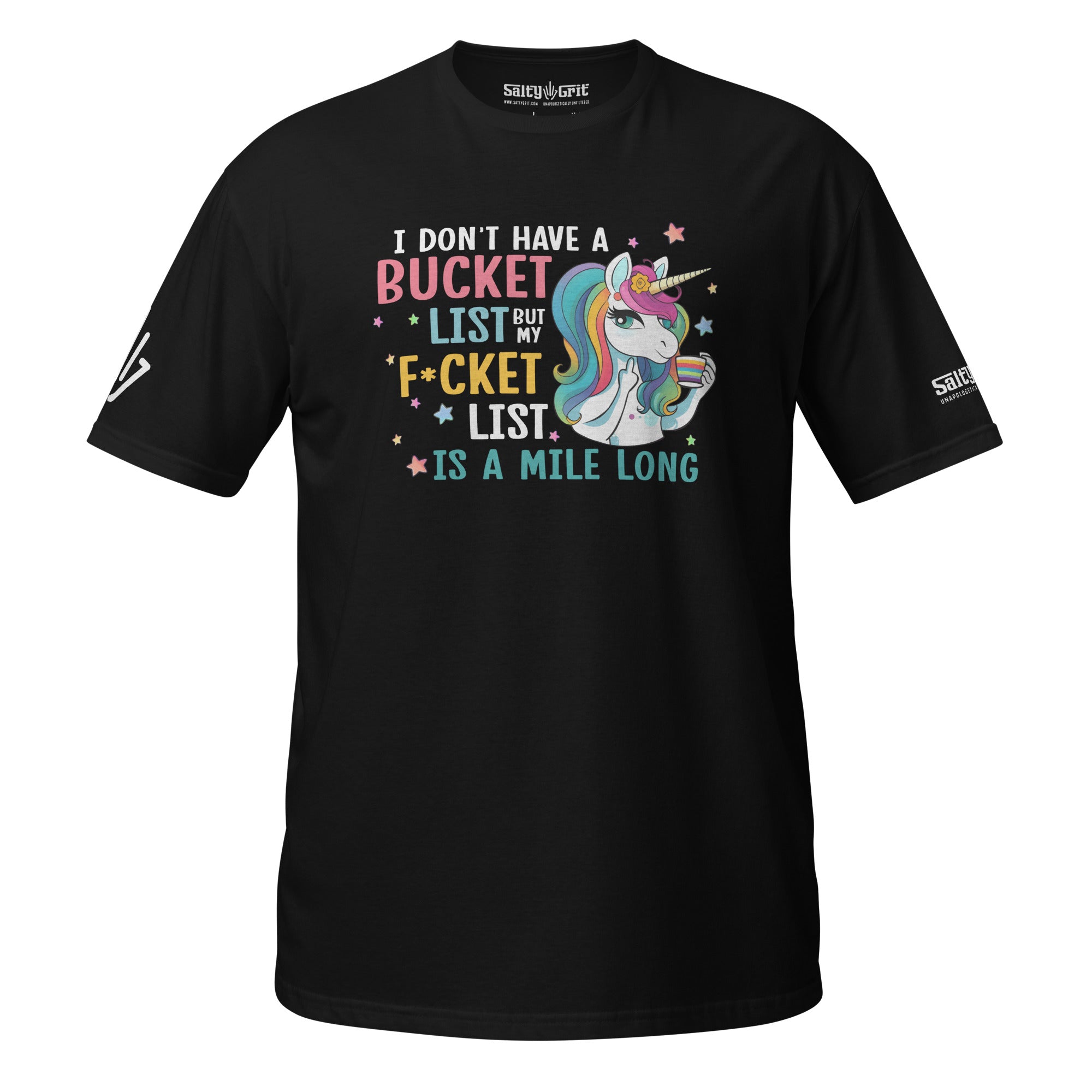 Unicorn F*cket List T-Shirt - Boyfriend Fit