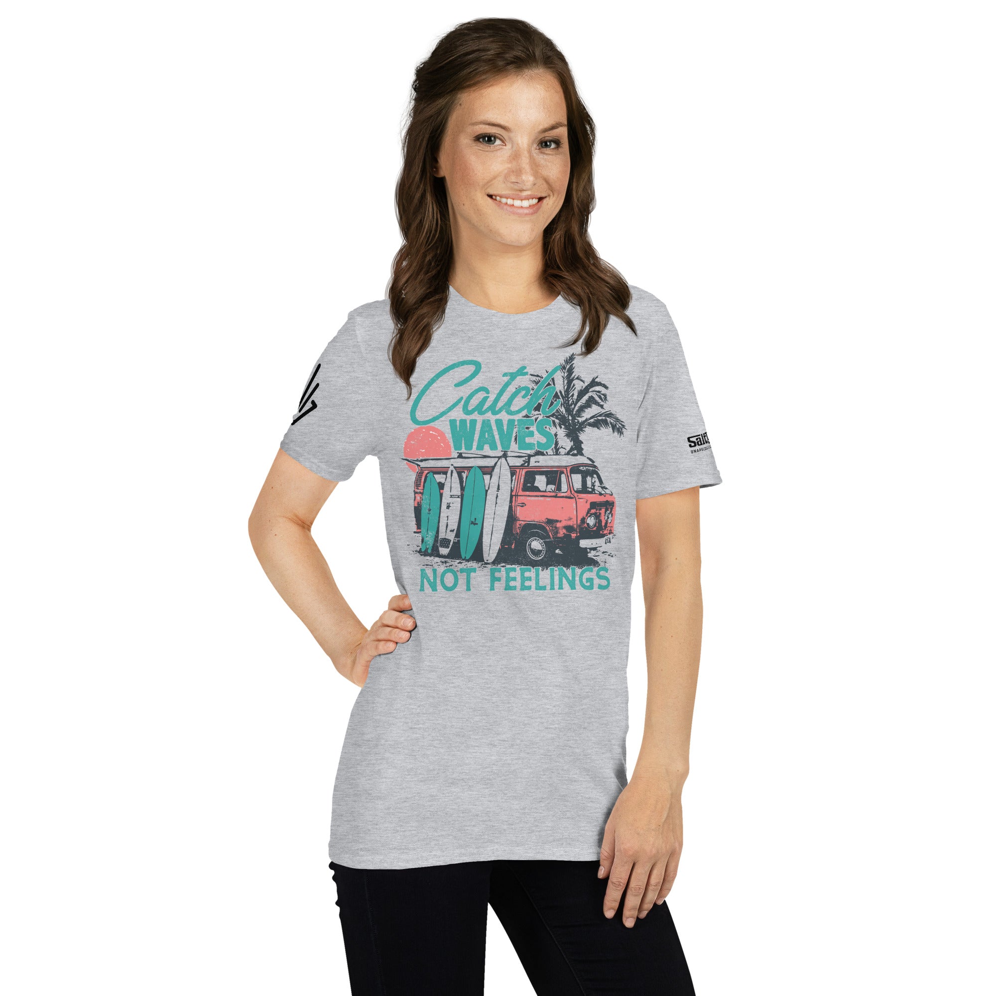 Catch Waves Not Feelings Shirt