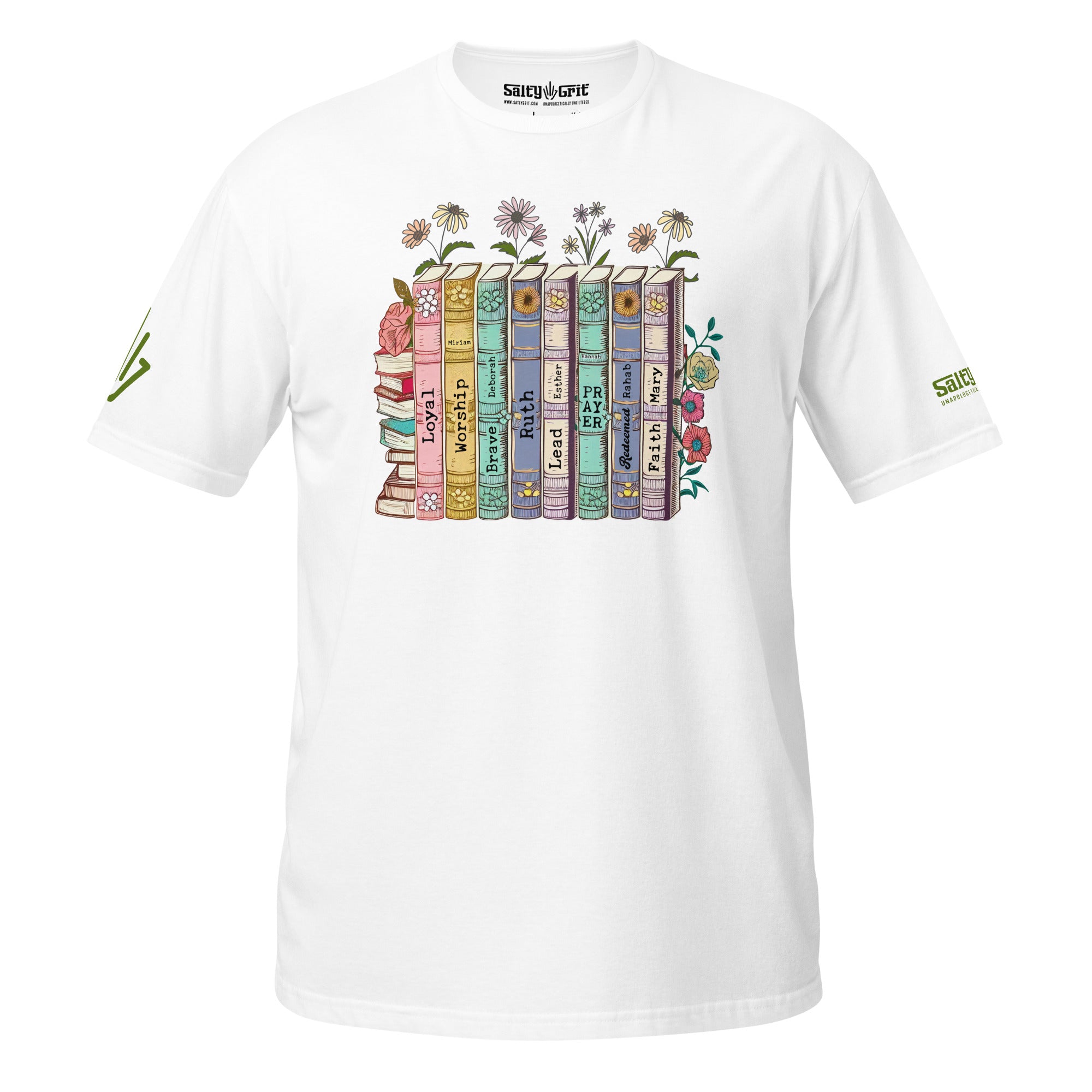 Women of The Bible Book T-Shirt - Boyfriend Fit