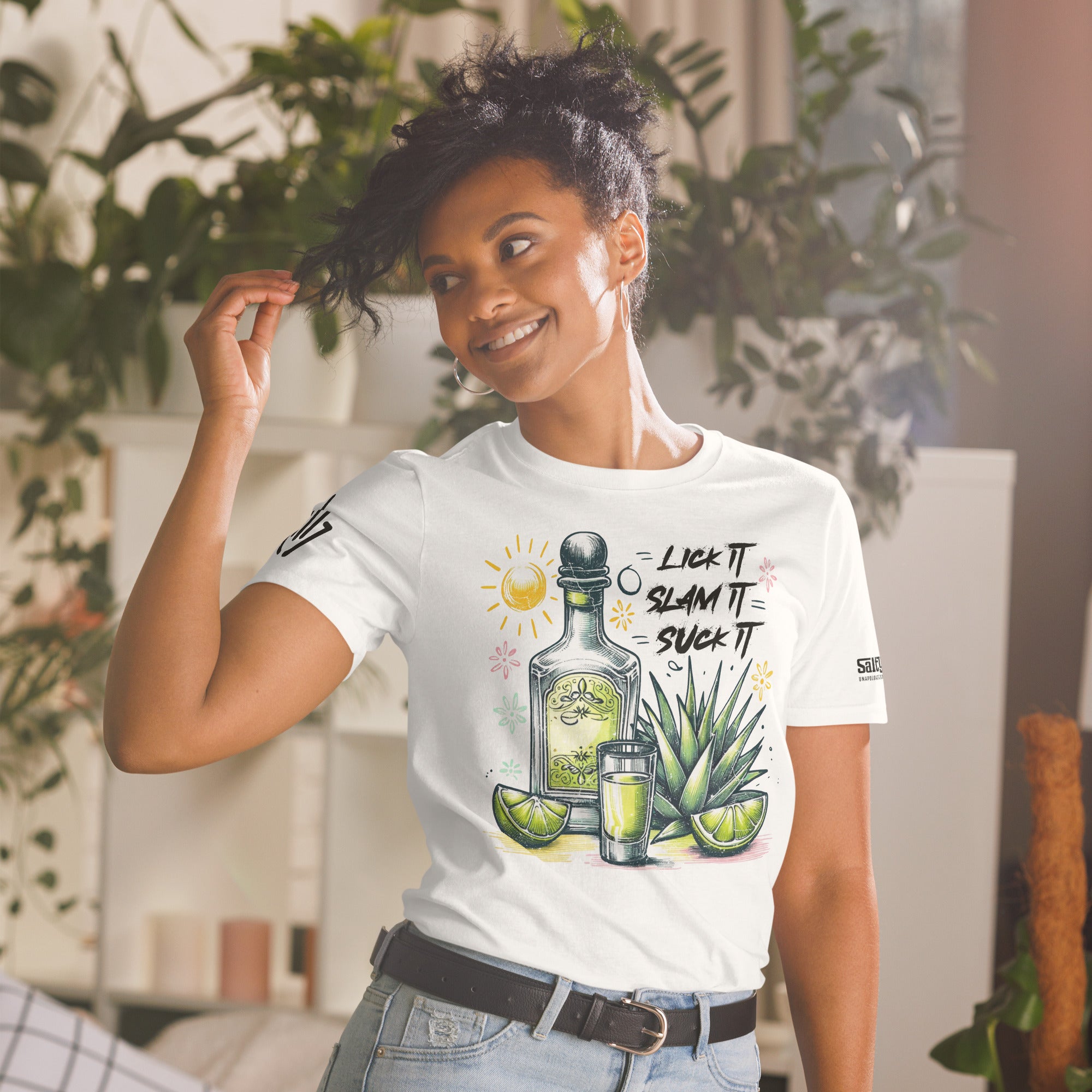 Lick It Slam It Suck It Tequila Shirt