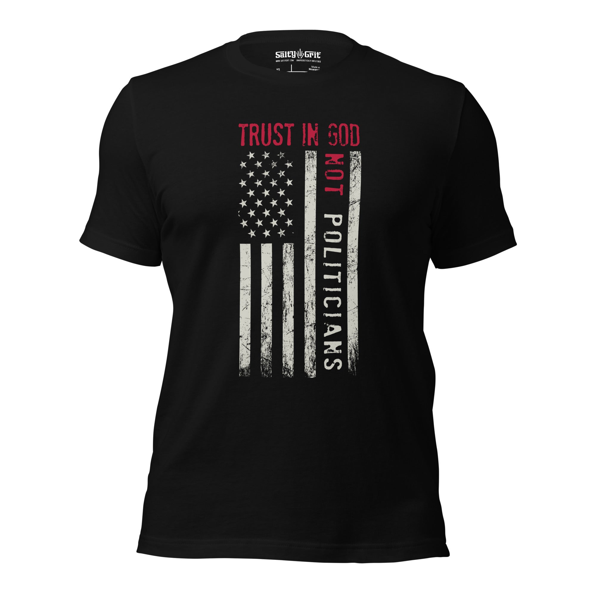 Trust In God Not Politicians Shirt - Unisex Men's
