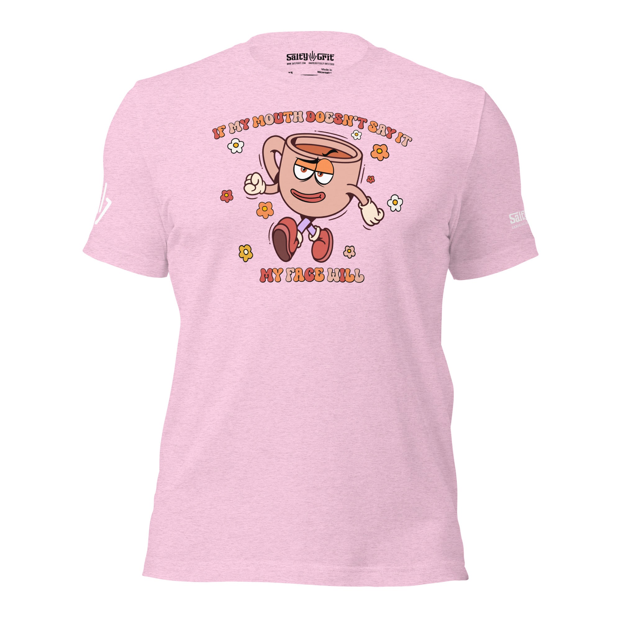 If My Mouth Doesn't Say It My Face Will Shirt - Unisex