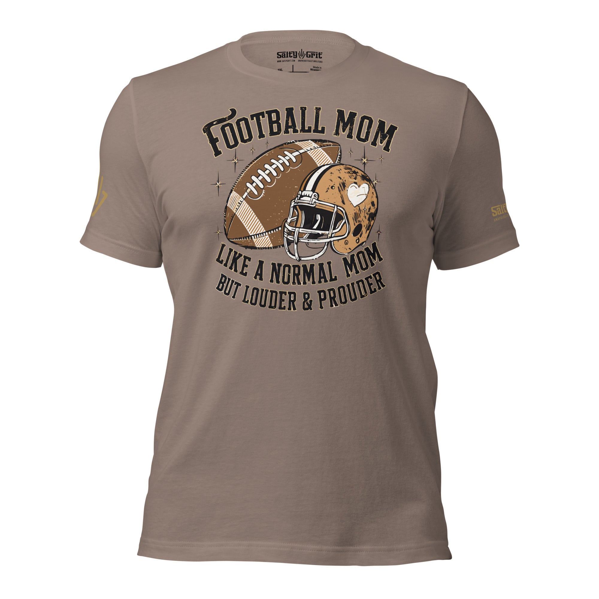Football Mom Shirt - Louder & Prouder