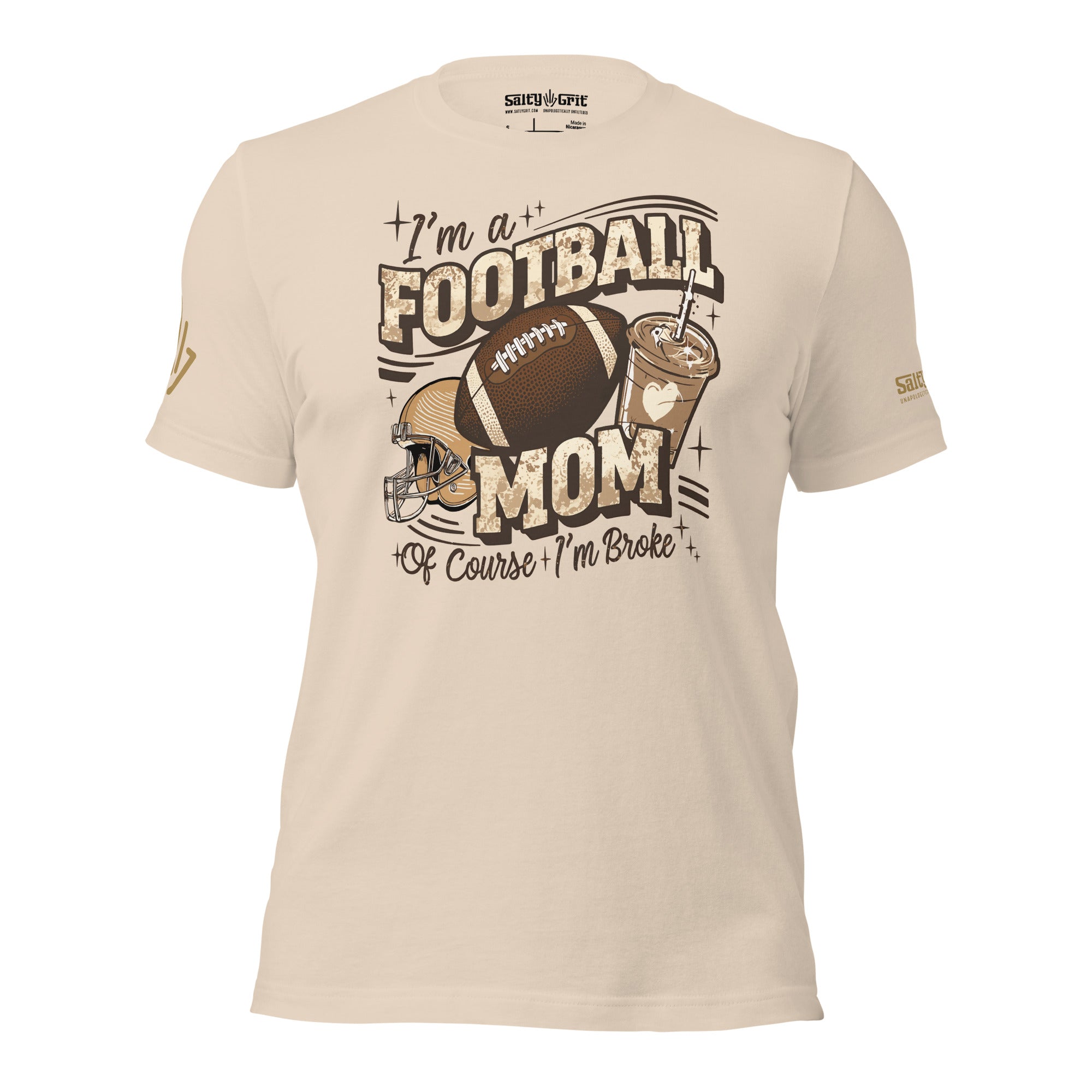 Football Mom Shirt - Of Course I'm Broke