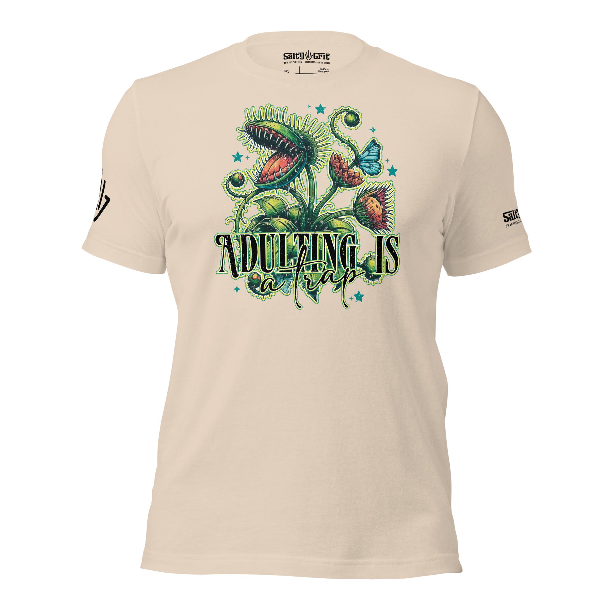 Fly Trap Shirt - Adulting Is A Trap