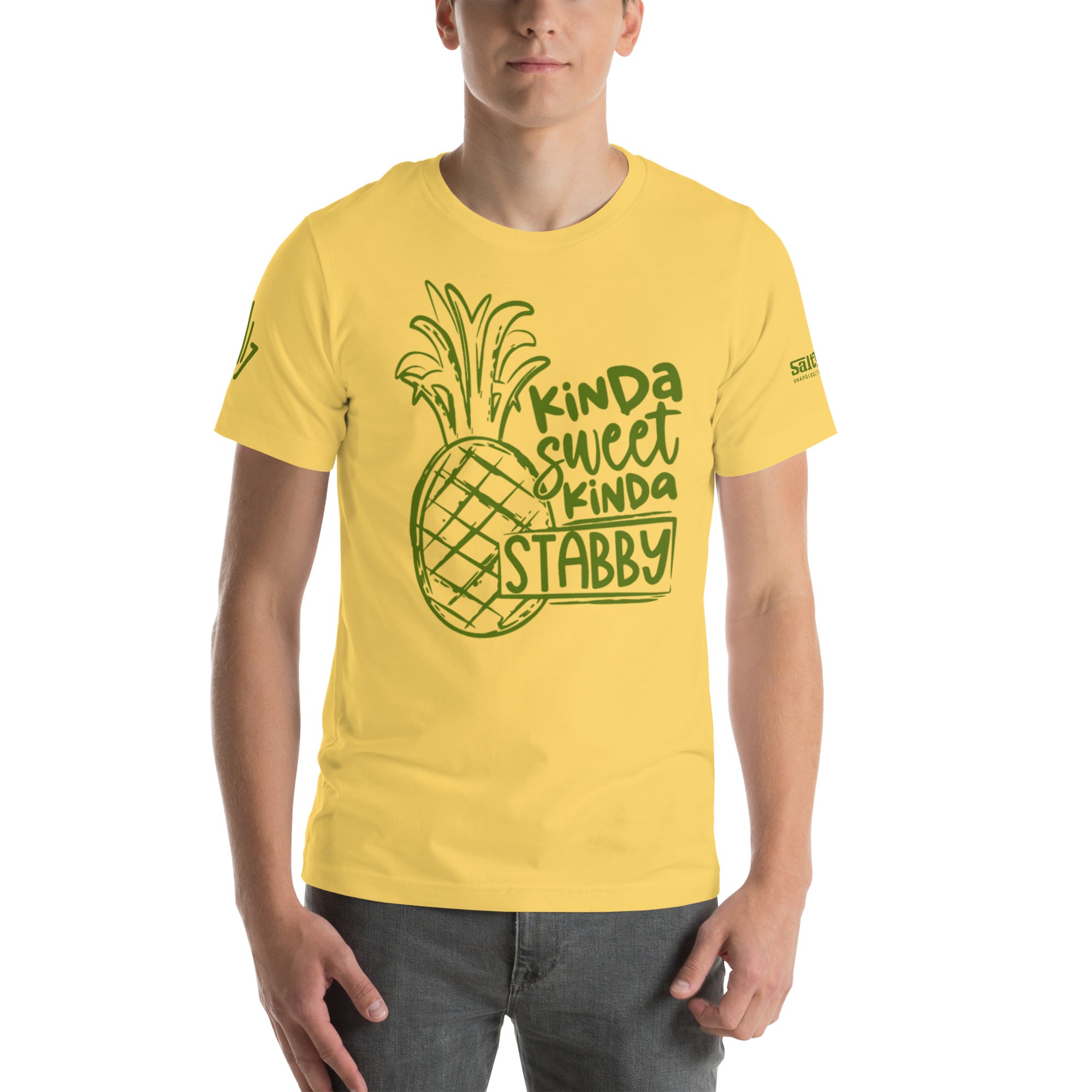 Kinda Sweet Kinda Stabby Pineapple t-shirt