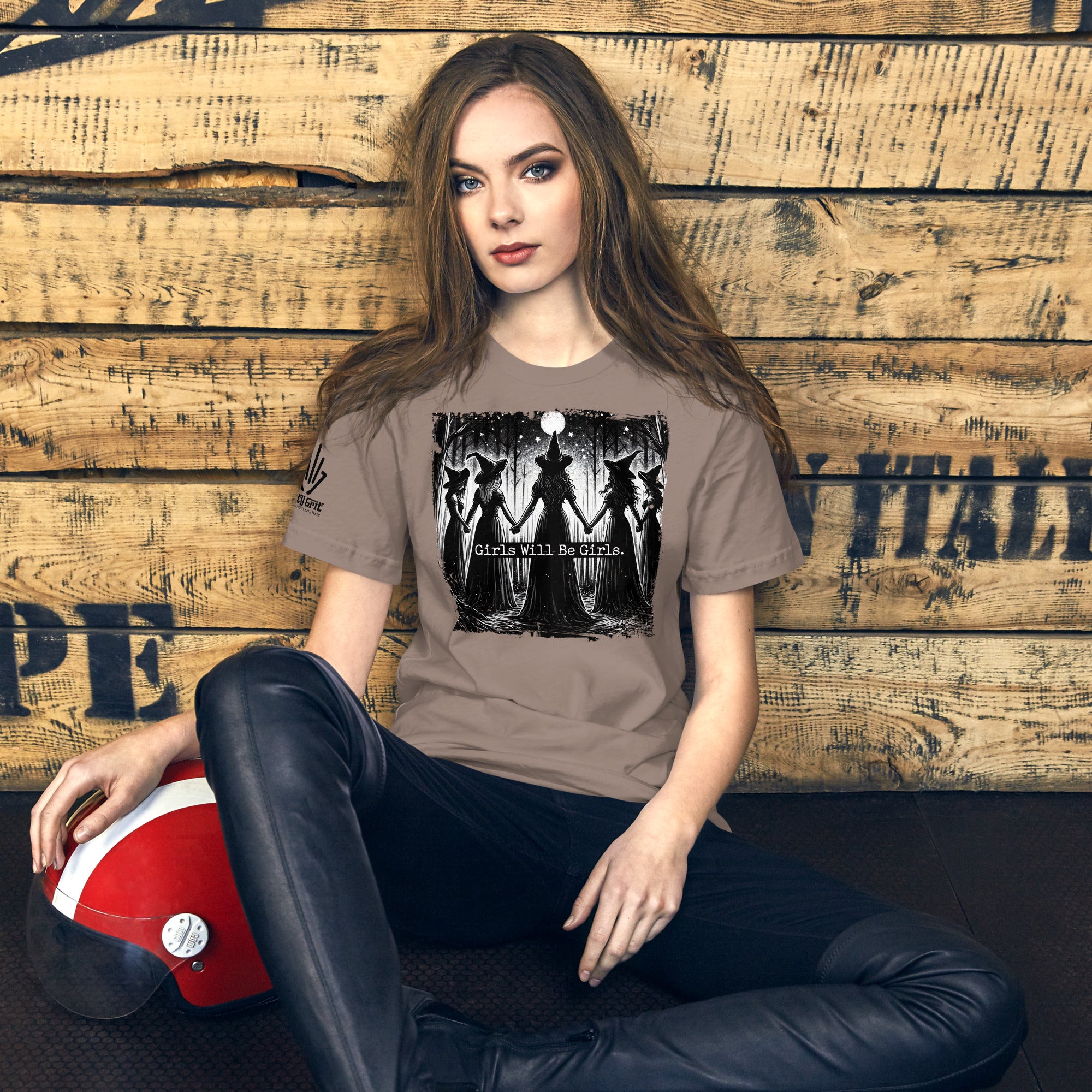 Witch-themed graphic tee for sassy, sarcastic women