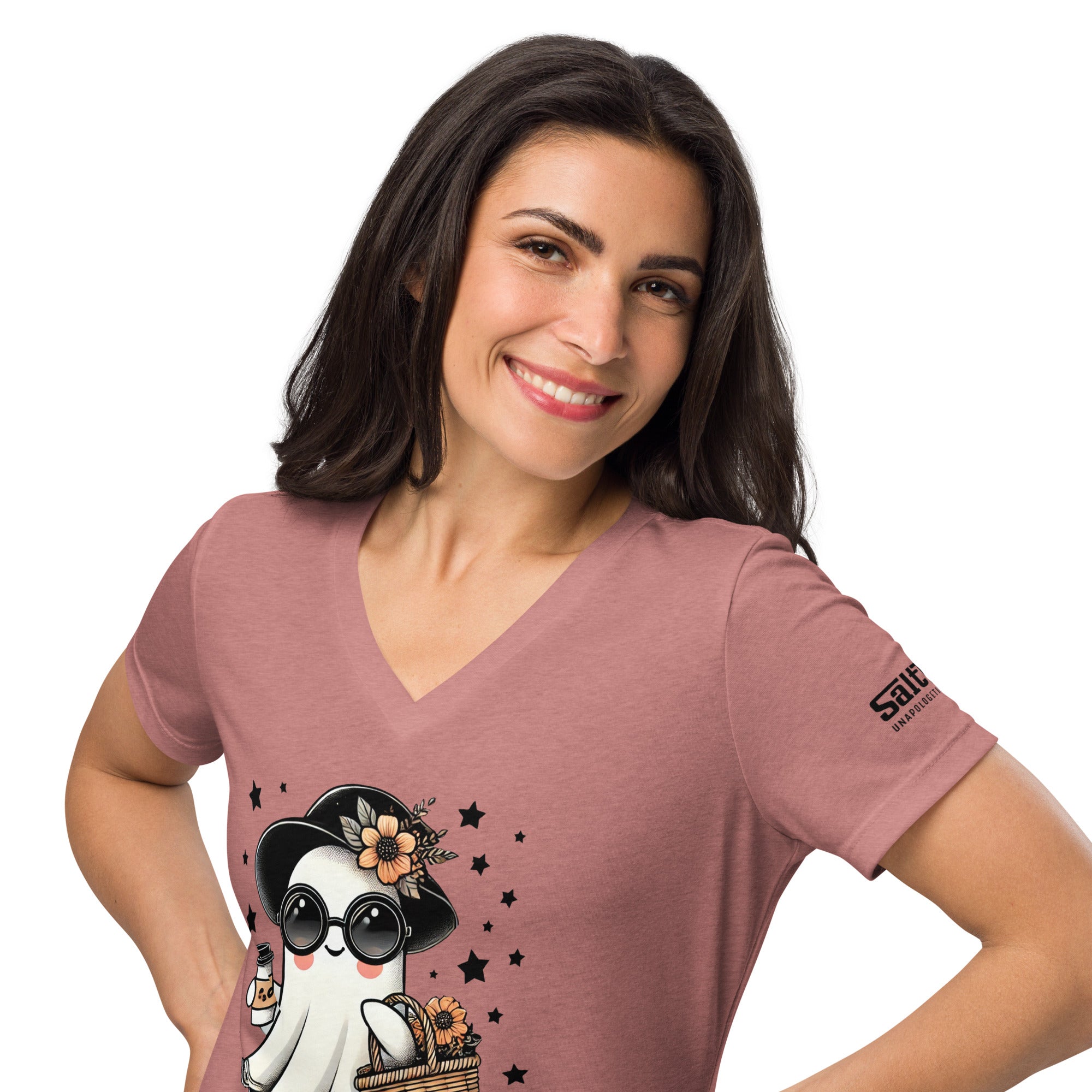 Very Mindful Very Cutesy Very Demure V-neck Shirt