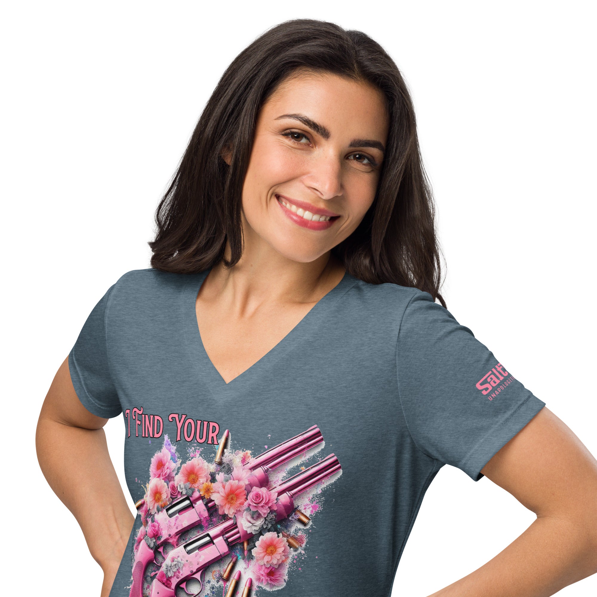 I Find Your Lack Of Ammo Disturbing Shirt - Women's V-Neck
