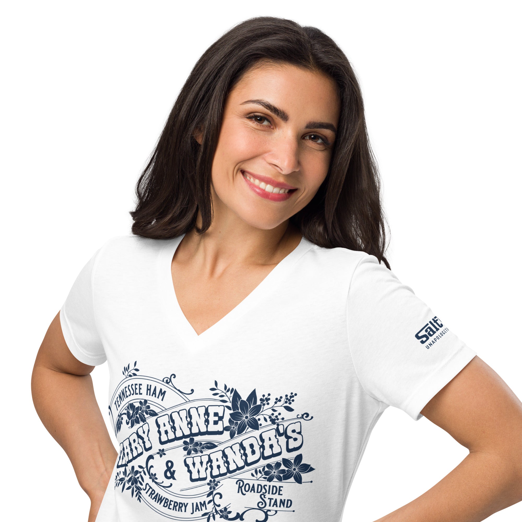 Maryanne and Wandas Roadside Stand Shirt - Women’s V-neck