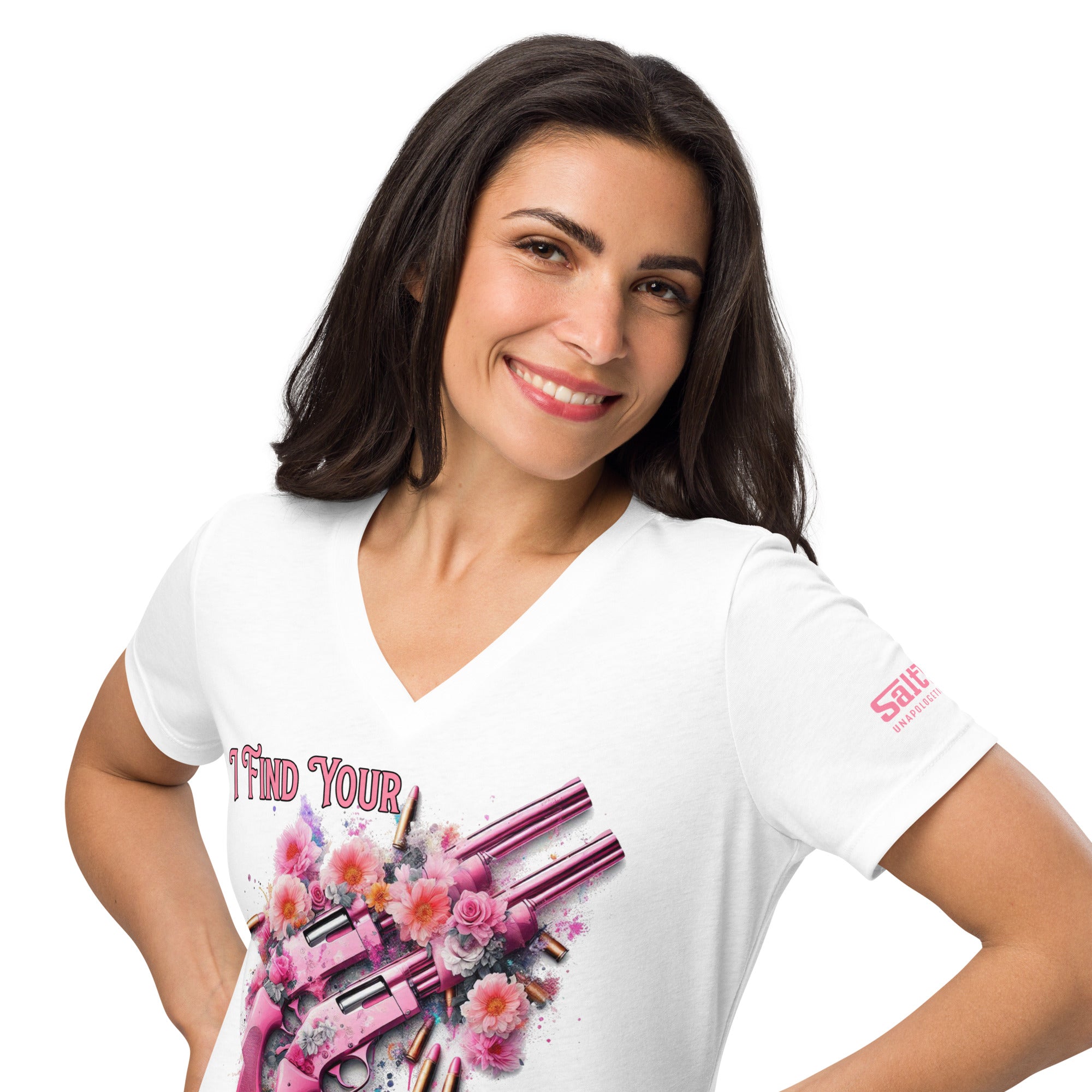 I Find Your Lack Of Ammo Disturbing Shirt - Women's V-Neck