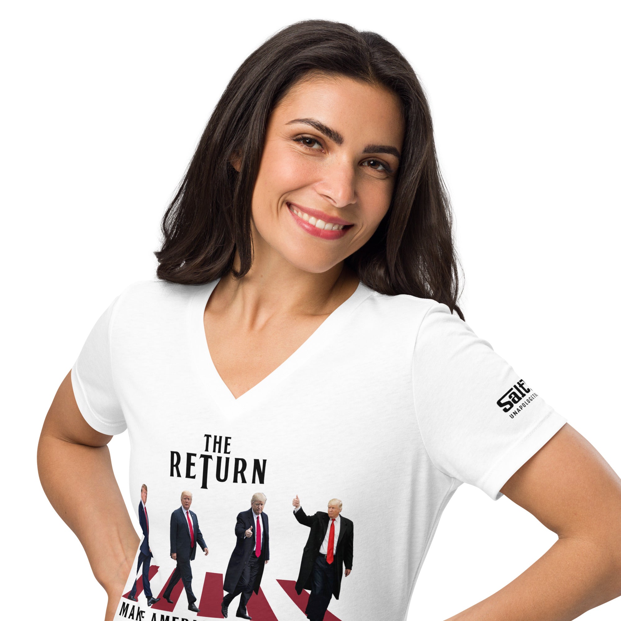 The Return Trump Shirt - Women’s V-neck