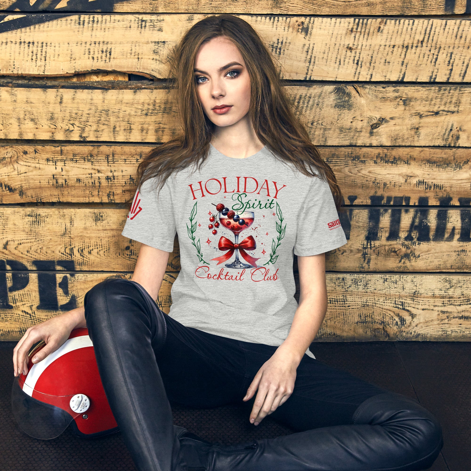 Holiday Spirit Cocktail Club Shirt